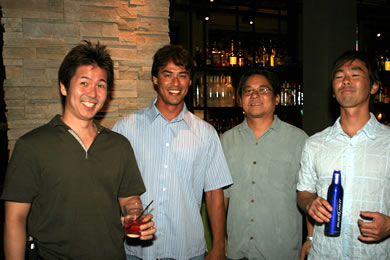 Benji Tanji, Dave Maniaci, Derrick Chang and Scott Kawasaki