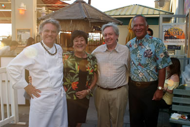 Chef George Mavro, MaryLou Foley, Jay Larrin, and Clint Jamile - Online Exclusive Photo