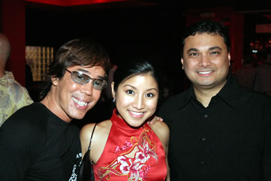 Russell Tanoue, Jasmine Trias and Lincoln Jacobe
