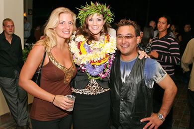 Amy Matsen, Malika Dudley - Miss Hawaii 2005, Justin Yoshino aka 'Party Master'