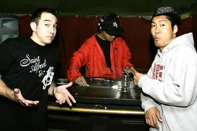 DJ Jack Morse, DJ Delve and DJ Jay Tee