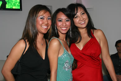 East Pereira, Michelle Amarin and Sarah Yi
