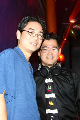 Resident DJs Paul Brandon and Shawn Ho