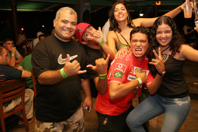 Mario Amaral, Hugo Gabriel, Civele Souza, Jean Paz and Wyara Souza