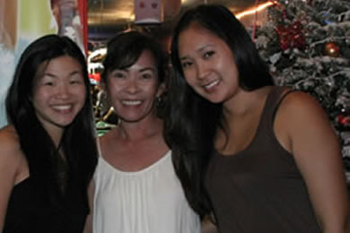 Jeanette Kawakami, Jeanne Melket and Ruby Grace