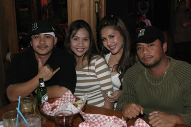 Dennis Fagarang, Brailynn Kalilikane, Brandy Rabang-Bustos and Shane Dela Cruz