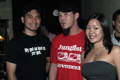 Davin Suzuki, Kevin Ho and Jodi Fong