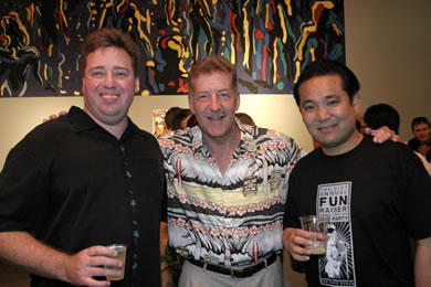 Pat O’Brien, Peter Carlisle and Dave Hayakawa