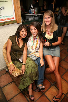 Tina Dejkunchorn, Chikako Nakashima and Kim Johnson