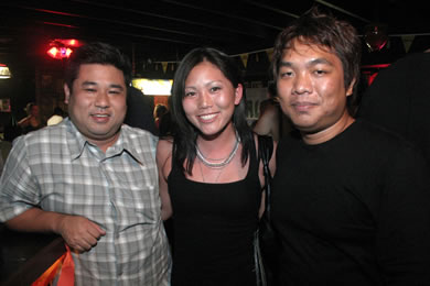 Duane Ikeda, Shelly Suzuki and Rodel Isidro