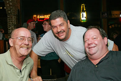 Bob Askew, Danny Paperd and Gary Fischer