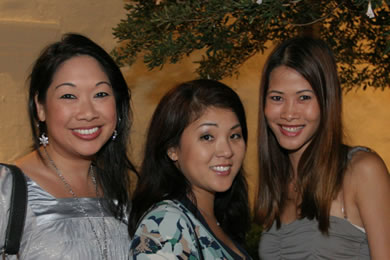 Donna Chun, Brooke Nakamura and Stephanie Ching