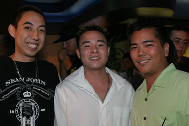 Kory Takekawa, Chad  Ogatoa and Cris Leong
