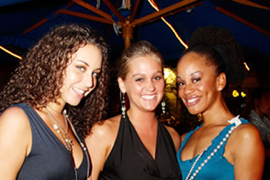 Adrianna Rodriquez, Jenna Miller and Shana Peete