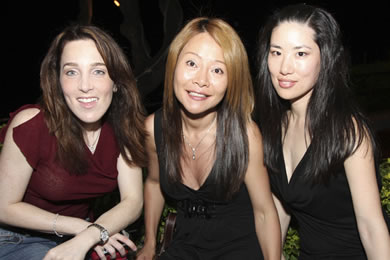 Karen Walker, Ling Bao and Beth Wong