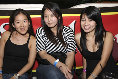 Tracey Yoo, Pamela Tang and Dayna Koshino