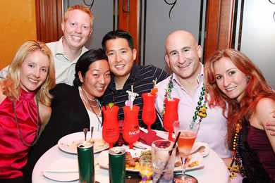 Stephanie Widner, Lance Widner, Carol Song, Daniel Song, Greg Punch and Amy Bender