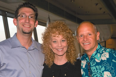 Michael Kaplan, Jan Brenner and Kelly Sanders