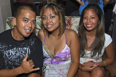 Brandon Cabana, Angela Baliguat and Rosalyn Antonio