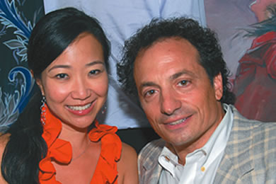 Lisa Tsuei and Glenn Mercante