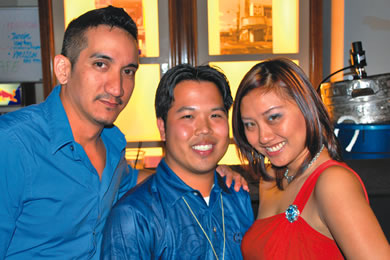 John Tate, Mike Chang and Chasity Ferrer