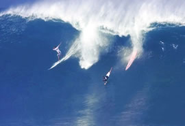 We need big waves again like this one at last year’s Quiksilver Eddie Aikau Big Wave Invitational at Waimea