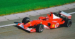 Michael Schumacher, winner 2005 U.S. Grand Prix