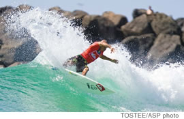 At the Quiksilver Pro Australia, seven-time world champ Kelly Slater earned his 32nd career victory