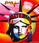 You could win a personally autographed Peter Max poster