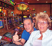 Katherine Ceniza of Waianae won not one, but two $4,700 jackpots in one day at the Cal