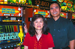 Patsy Kouchi from Honolulu won $2,808 on a slot at the Cal