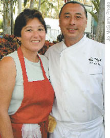 3660 on the Rise co-owners Gayle Ogawa and chef Russell Siu