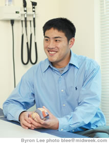 Medical student Stephen Chun