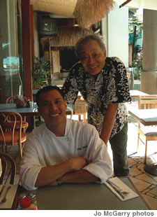 Chef Jimmy Dela Cruz and Perkin Lee at Don Ho’s Island Grill