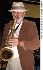 Dr. Marvit and his therapeutic saxophone