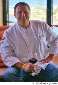 George Gomes, executive corporate chef at Aaron’s and Sarento’s