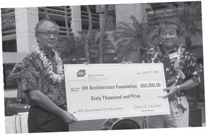 Architects Hawaii Donates Gift for Future Architects
