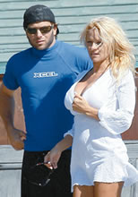 Rick Salomon and Pamela Anderson