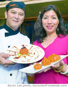 Chef Chih-Chieh Chang and Li May Tang