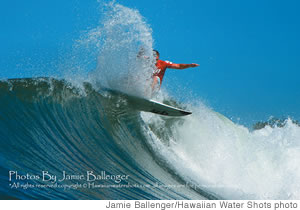Speed, energy and power on Veterans Day, day one of the Reef Hawaiian Pro at Ali'i Beach 