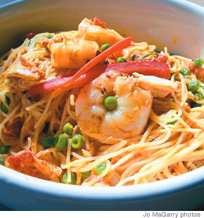 New shrimp and pasta dishes are on the menu at Macaroni Grill