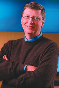 Bill Gates: turned away