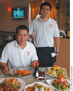 Wild Ginger owners Paul Ke and Ben Cheng
