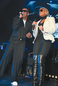 Jay-Z, Mary J. Blige: at the MGM Grand April 19