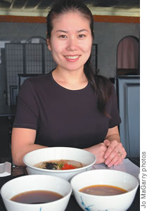 Nihon Noodle owner Mayumi Kaneshiro