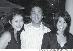 Siblings Kara Sugihara, Jon Sugihara and Kristin Soeryadjaya