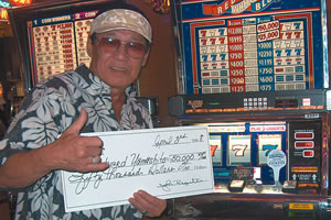 Brad Yamashita won $50,000 at the Fremont