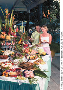 Buffet for Mother's Day at Pikake Terrace, Princess Kaiulani Hotel