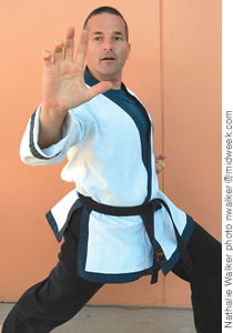 James Kerr says that for him martial arts were transformative