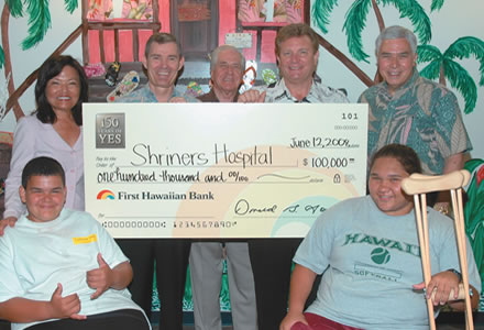 First Hawaiian Helps Shriners